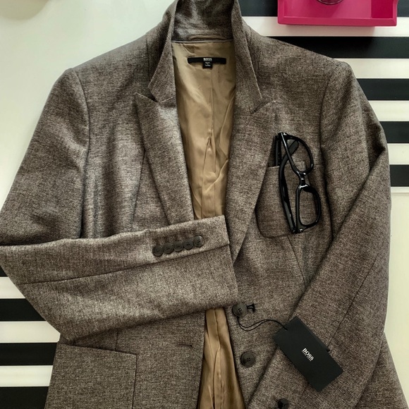 (New) BOSS Wool Blazer - Picture 7 of 8